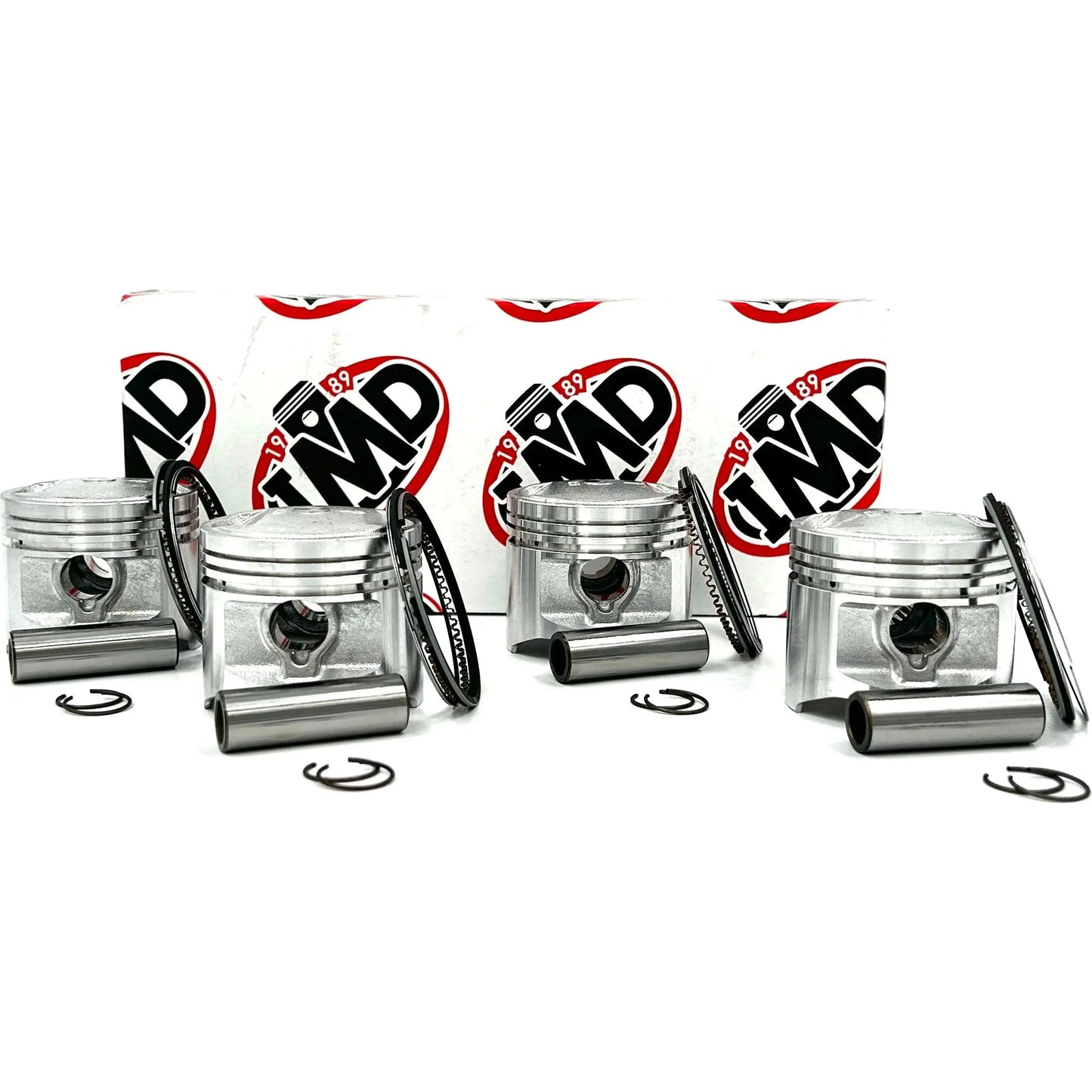 Honda CB500 SOHC FOUR HIGH COMPRESSION PISTON KITS (4) IMD