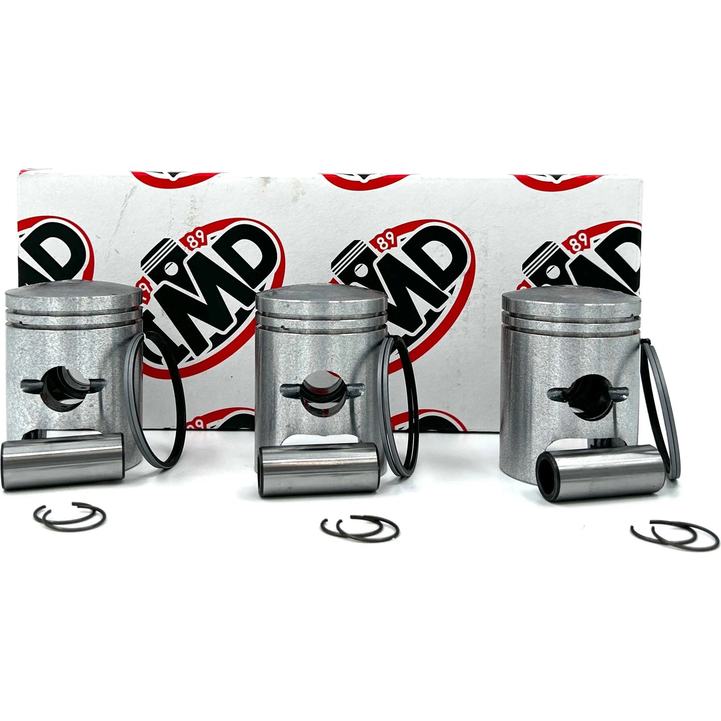 KAWASAKI S1 KH250 TRIPLE PISTON KITS (3) IMD