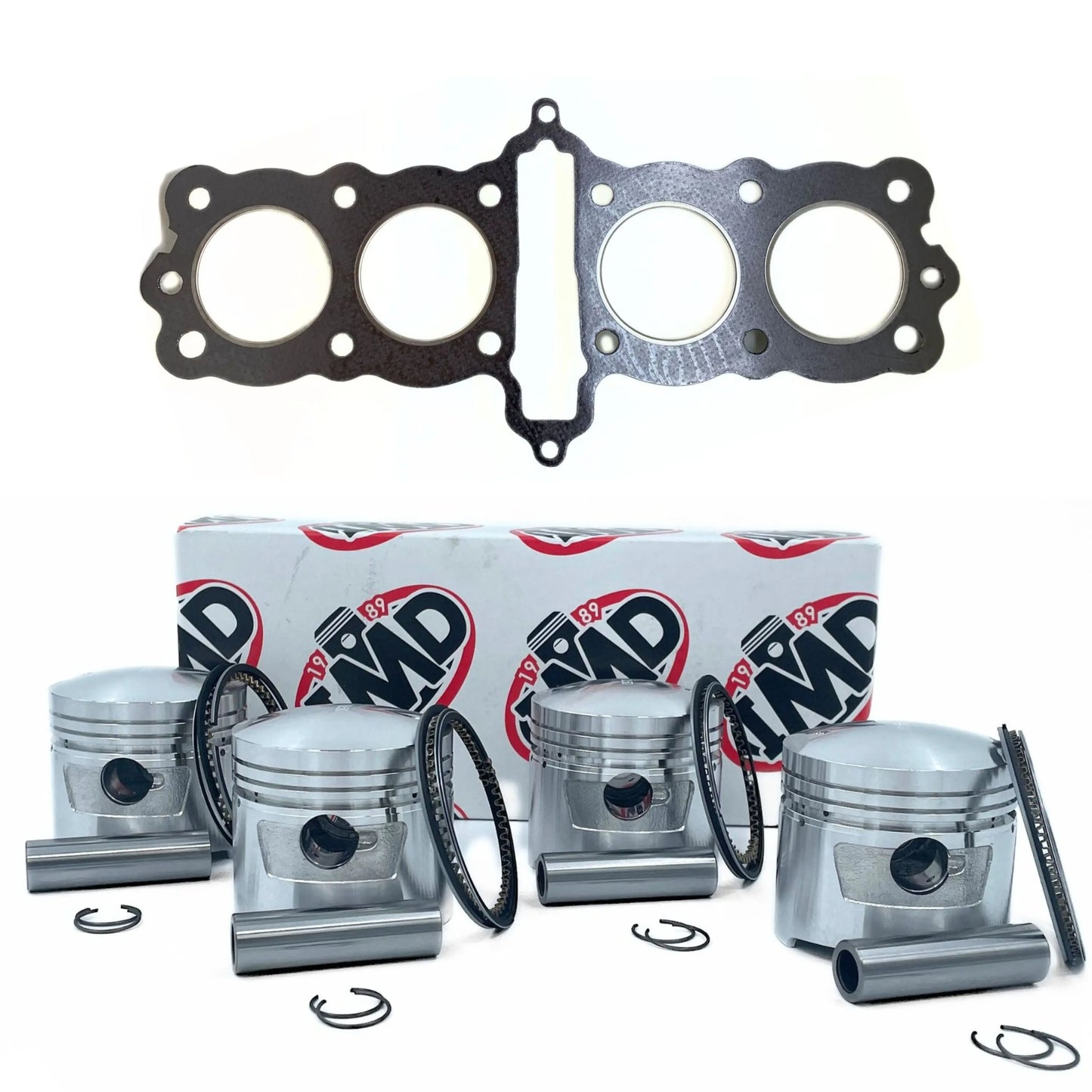 KAWASAKI Z900 BIG BORE PISTON KITS (4) & HEAD GASKET SET IMD