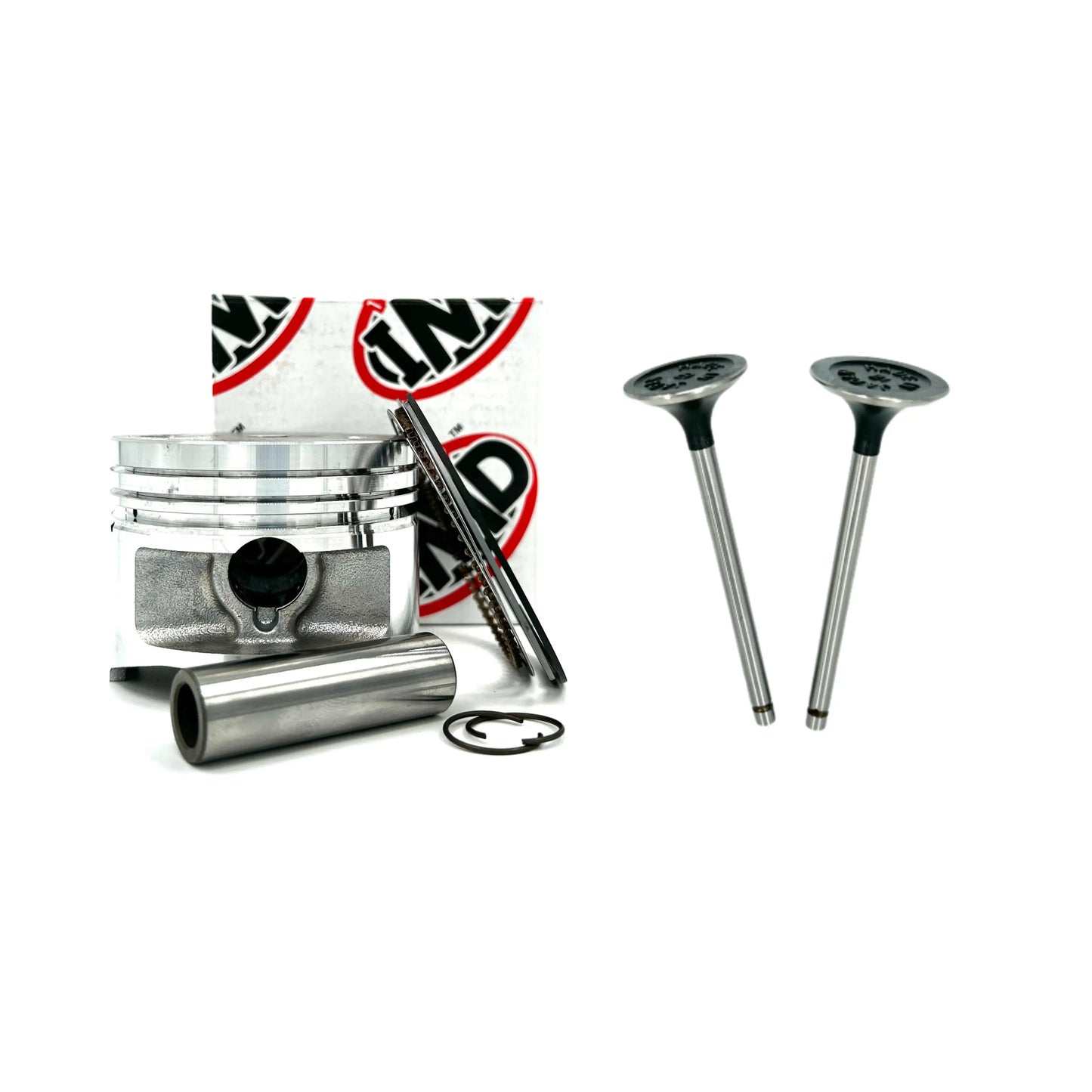 HONDA XL200R PISTON KIT (1) INLET & EXHAUST VALVE SET (2) IMD Pistons