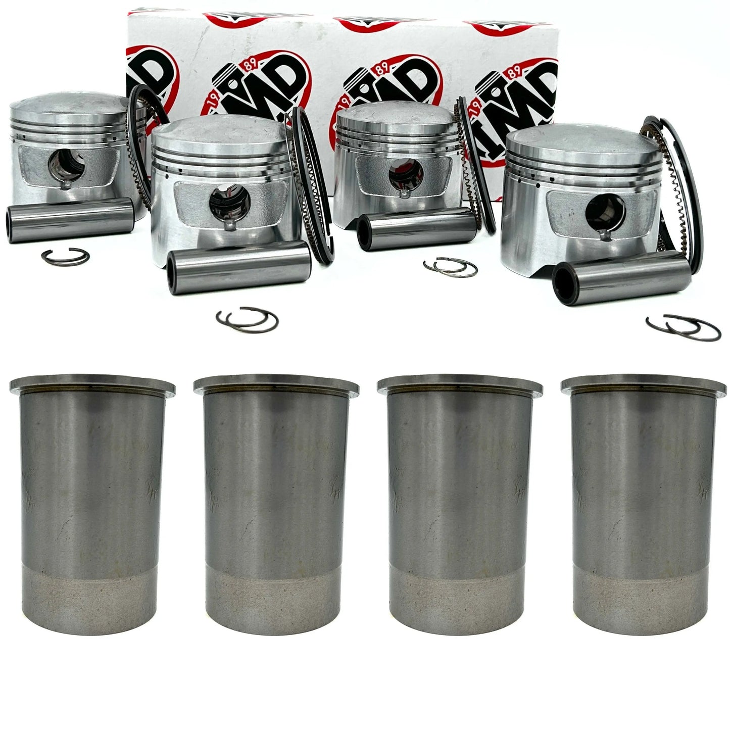 KAWASAKI Z900 KZ900 PISTON KITS (4) & CYLINDER LINERS (4) 66mm IMD Pistons