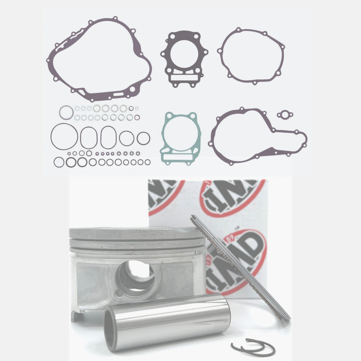 Suzuki DR350 12140-14D10 Piston Kit Piston & Gasket Set (1)